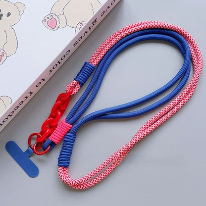 with Lanyard Pad Phone Two-Tone