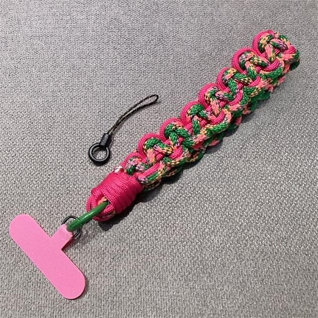 Phone Strap with Pad Lanyard Braided