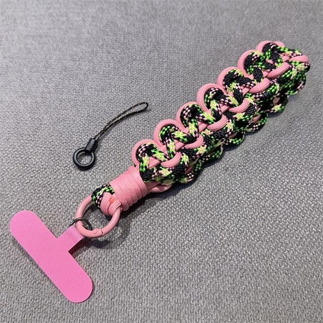 Phone Strap with Pad Lanyard Braided