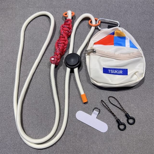 Lanyard with Adjustable Pad Phone Braided