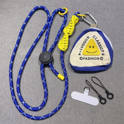 Lanyard with Adjustable Pad Phone Braided