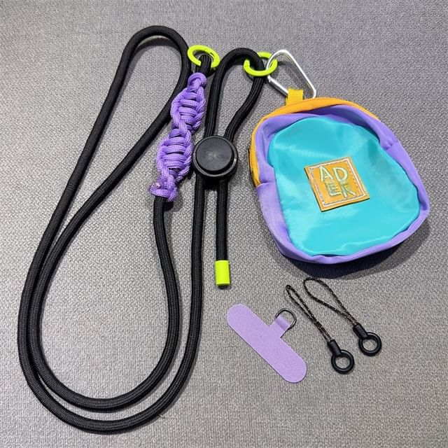 Lanyard with Adjustable Pad Phone Braided