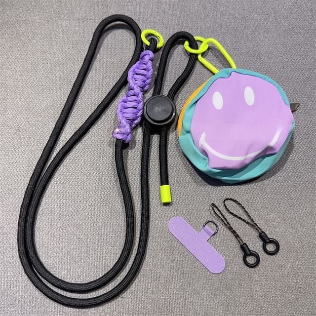 Lanyard with Adjustable Pad Phone Braided