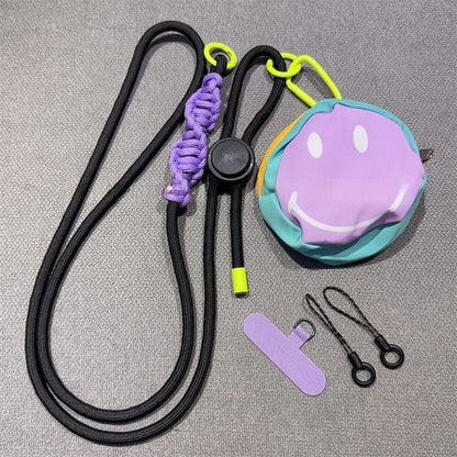 Lanyard with Adjustable Pad Phone Braided