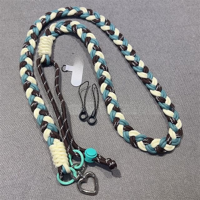 with Phone Braided Lanyard Pad