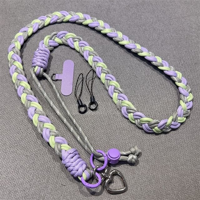 with Phone Braided Lanyard Pad