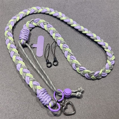 with Phone Braided Lanyard Pad