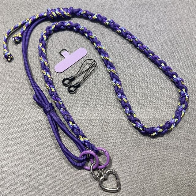 with Braided Lanyard Phone Strap Pad
