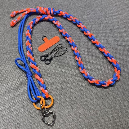 with Braided Lanyard Phone Strap Pad