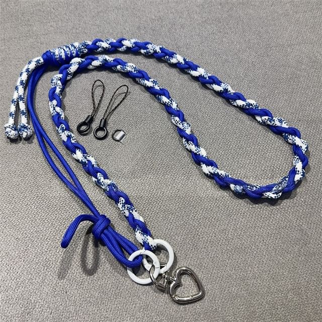 with Braided Lanyard Phone Strap Pad