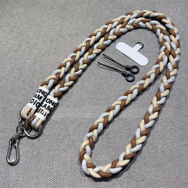 Lanyard Pad with and Phone Braided Strap