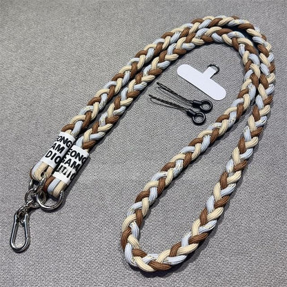 Lanyard Pad with and Phone Braided Strap