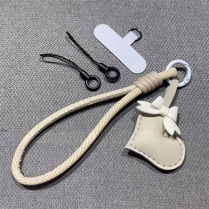 and Pad Bear Faux Leather Phone with Strap Lanyard