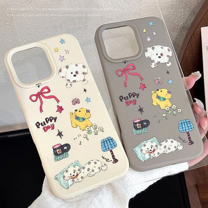 Case Dog Phone Cartoon Print