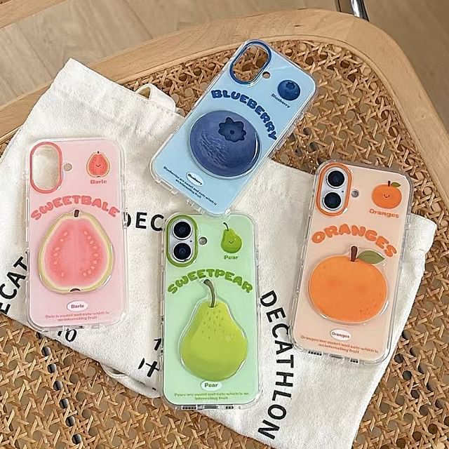Phone Fruit Print Case