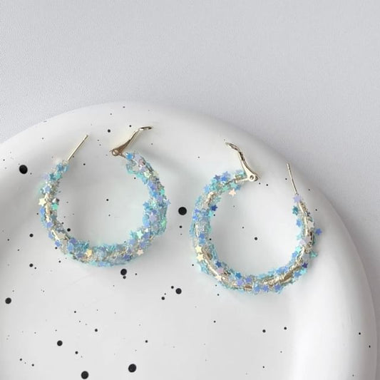 Butterfly Alloy Earring Hoop