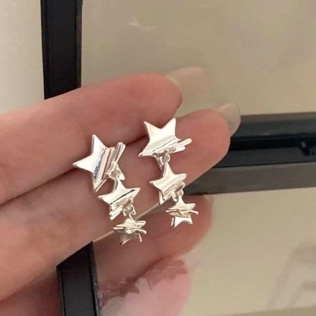 Ear Earring / Star Cuff Alloy Dangle