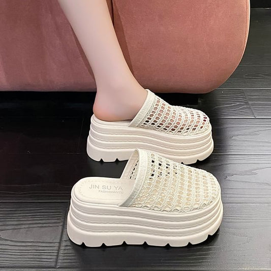 Platform Plain Mules