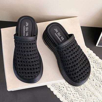 Platform Plain Mules