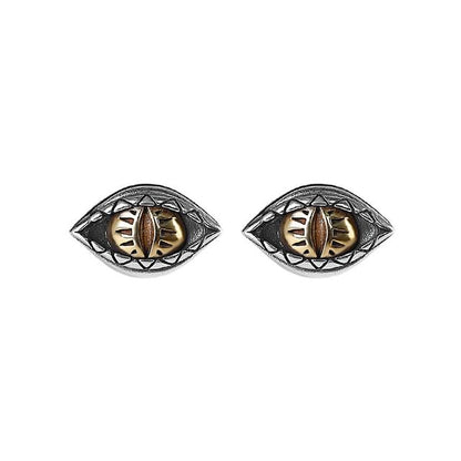 Sterling Silver Eye Stud Earring