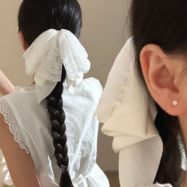 Claw Lace Bow Hair