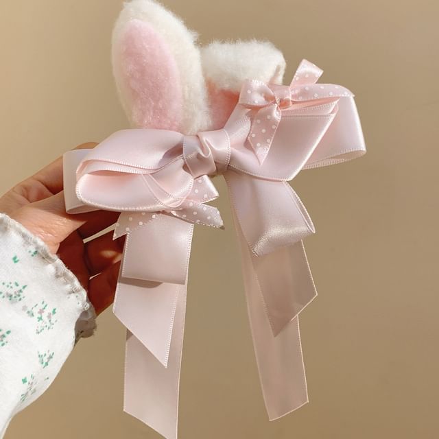 Rabbit Ear Clip Bow Set / Hair
