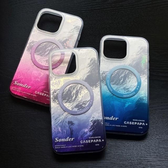 Gradient Magnetic Case Phone with MagSafe) (Compatible