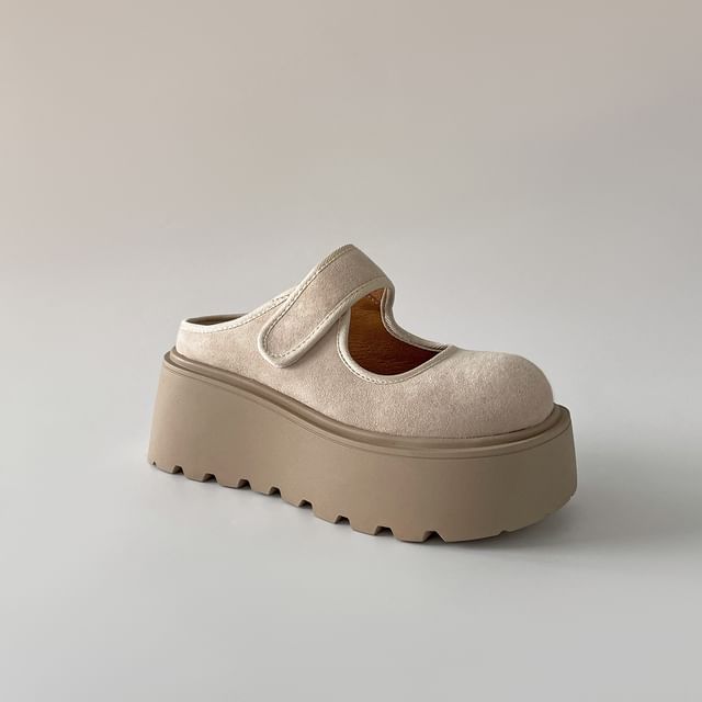 Platform Mary Jane Mules