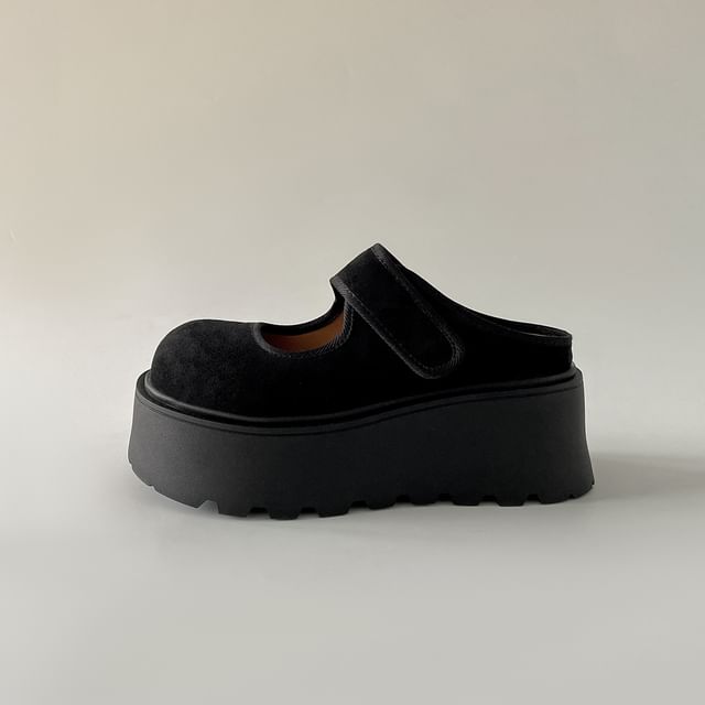 Platform Mary Jane Mules