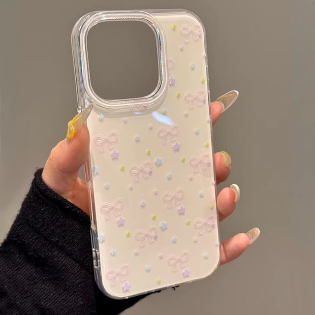 Print Bow iPhone Case