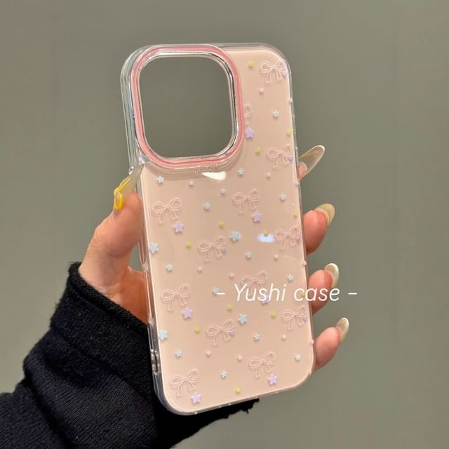 Print Bow iPhone Case