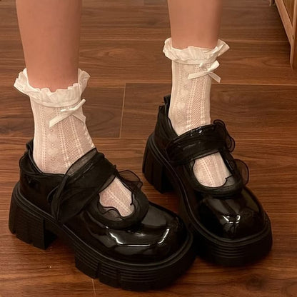 Platform Balletcore Flats