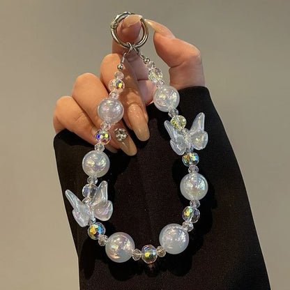 Beaded Phone Lanyard Butterfly