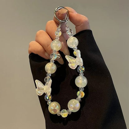 Beaded Phone Lanyard Butterfly