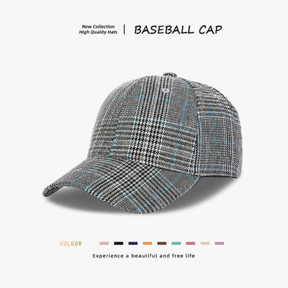 Plaid Baseball Cap