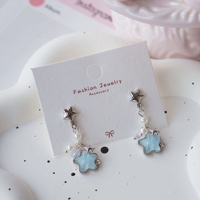 Earring On Star / Dangle Clip