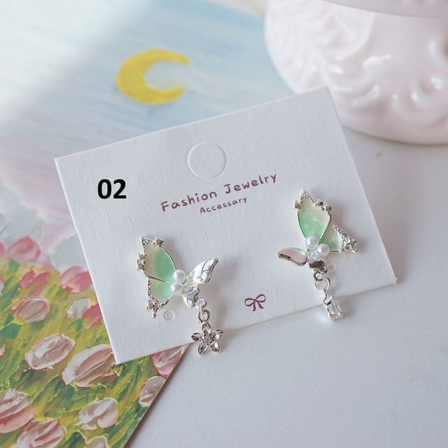 Earring Butterfly Stud