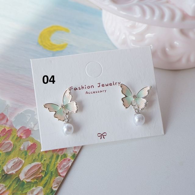 Earring Butterfly Stud