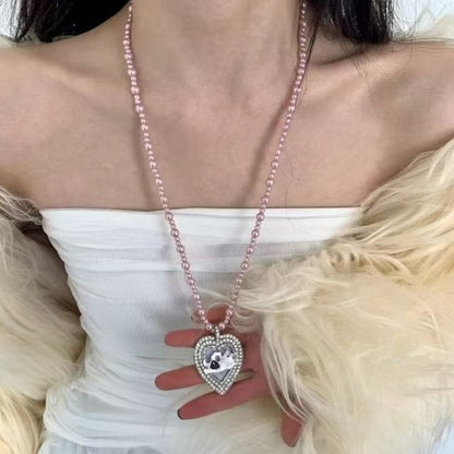 Beaded Heart Necklace