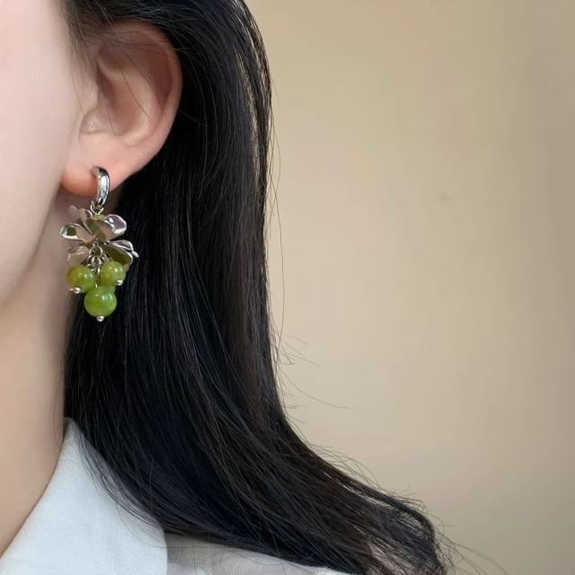 Grape Dangle Earring