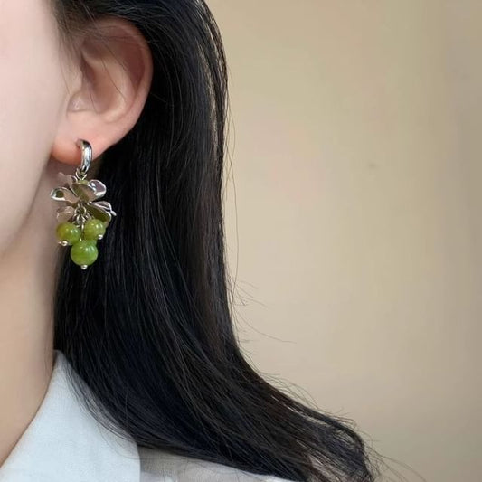 Grape Dangle Earring
