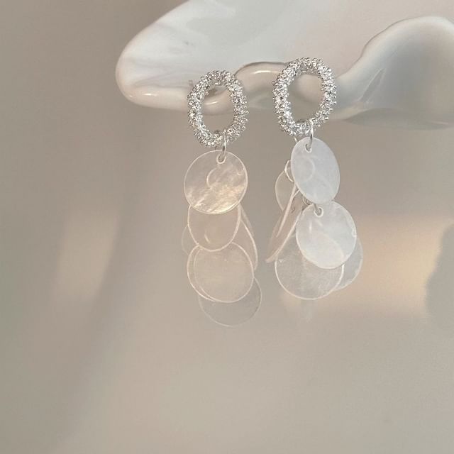 Disc Earring Dangle