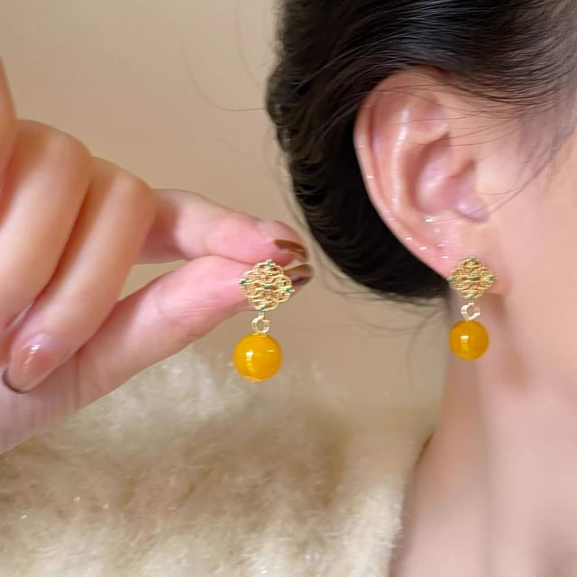Dangle Ball Earring