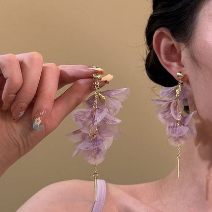 Petal Threader Earring