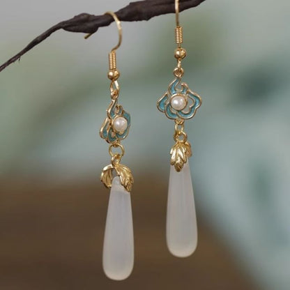 Jade Dangle Earring
