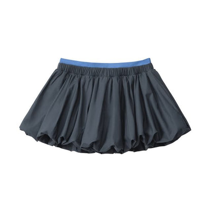 Plain Mini A-Line Skirt