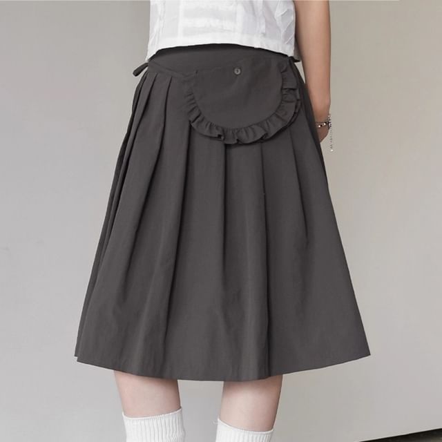 Set: Midi Skirt + Waist Bag