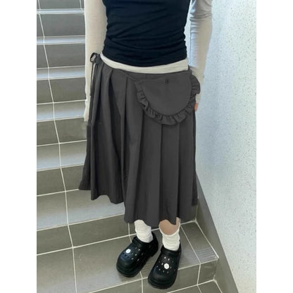 Set: Midi Skirt + Waist Bag