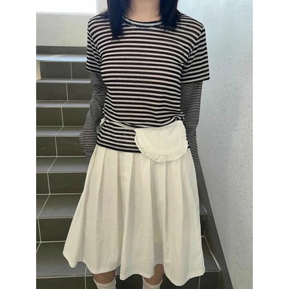 Set: Midi Skirt + Waist Bag