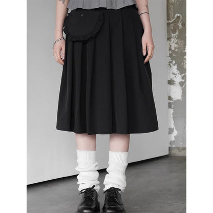 Set: Midi Skirt + Waist Bag